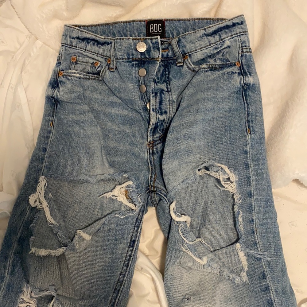 BDG ripped up jeans